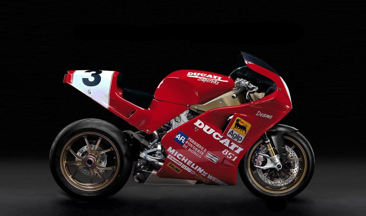 Alguien ha fusionado la Ducati 1199 Superleggera con la 851 y el resultado es espectacular