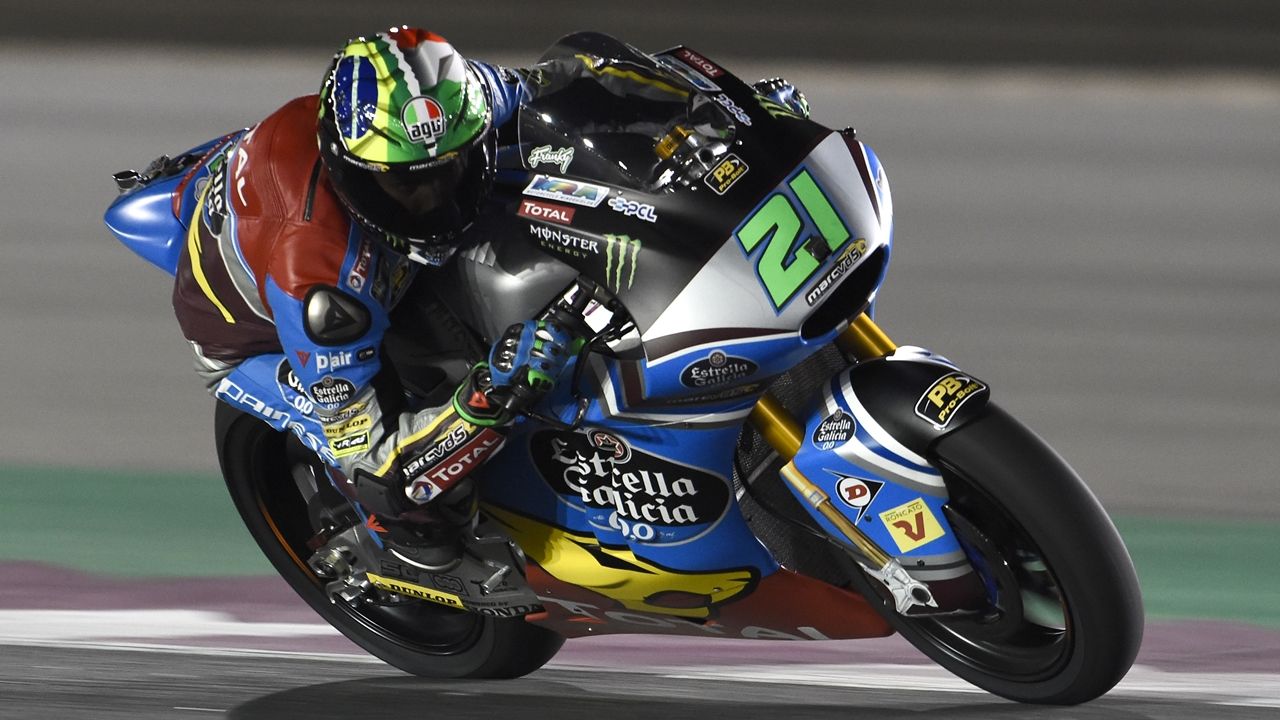 Franco Morbidelli y Álex Márquez dominan el viernes de Moto2 en Qatar 2017
