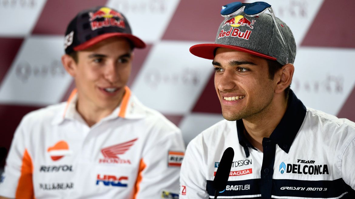 Jorge Martín, pole en Moto3: “Estaba más nervioso en rueda de prensa que en una carrera”
