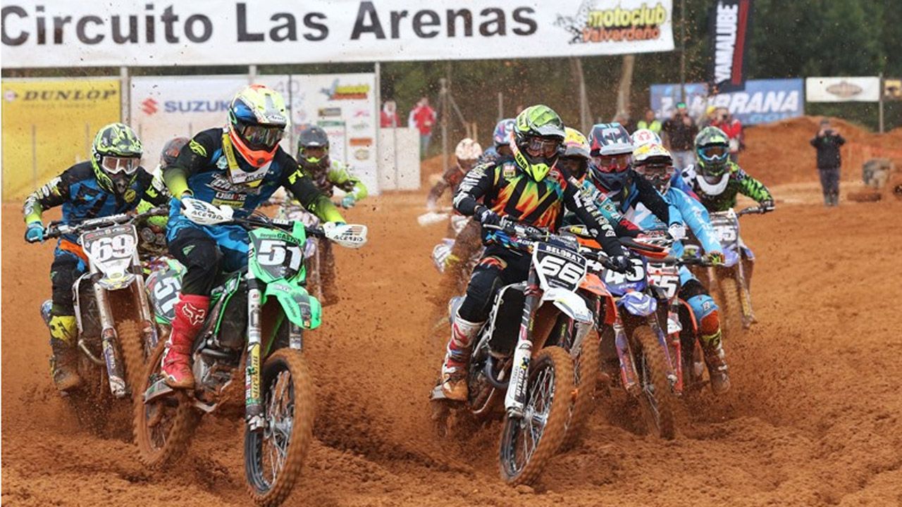 Nacional MX 2017 Valverde del Camino, victorias de Iker Larrañaga (MX2) y Harri Kullas (MX1)