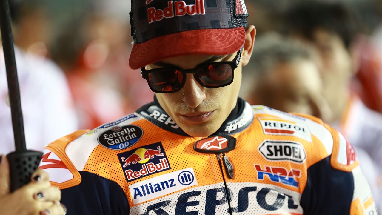 Marc Márquez: “Me arrepiento de haber cambiado el neumático delantero”