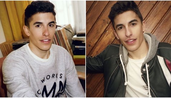 No lo hagas Sucio Surtido Marc Márquez, diseñador y modelo, presenta con Pull&Bear su colección MM93