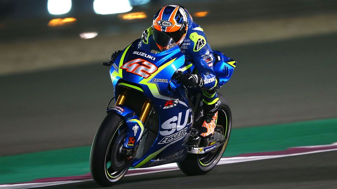 Álex Rins es duda para el GP de Argentina tras lesionarse haciendo motocross