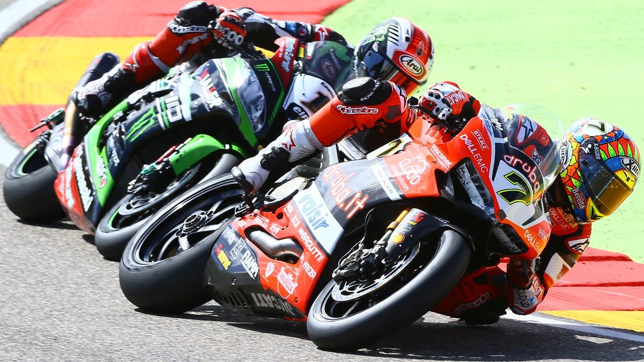 Chaz Davies es el piloto con más victorias en Aragón.