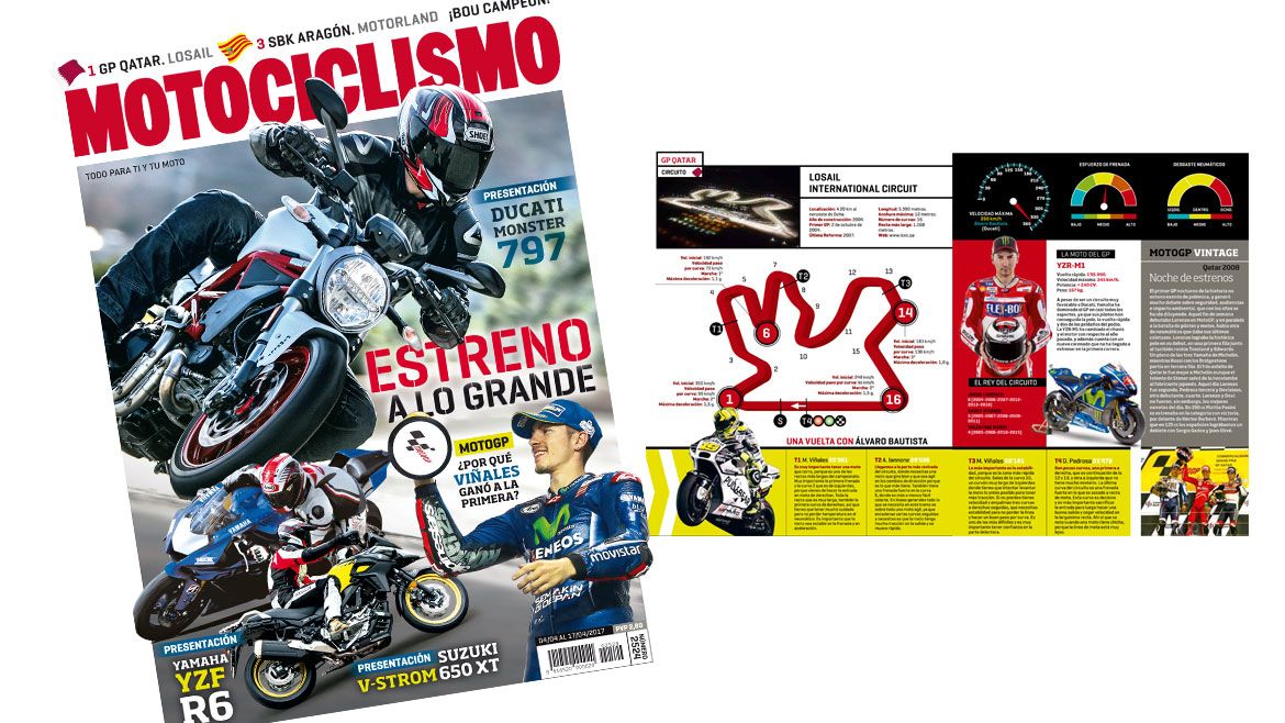 Estreno a lo grande, en MOTOCICLISMO