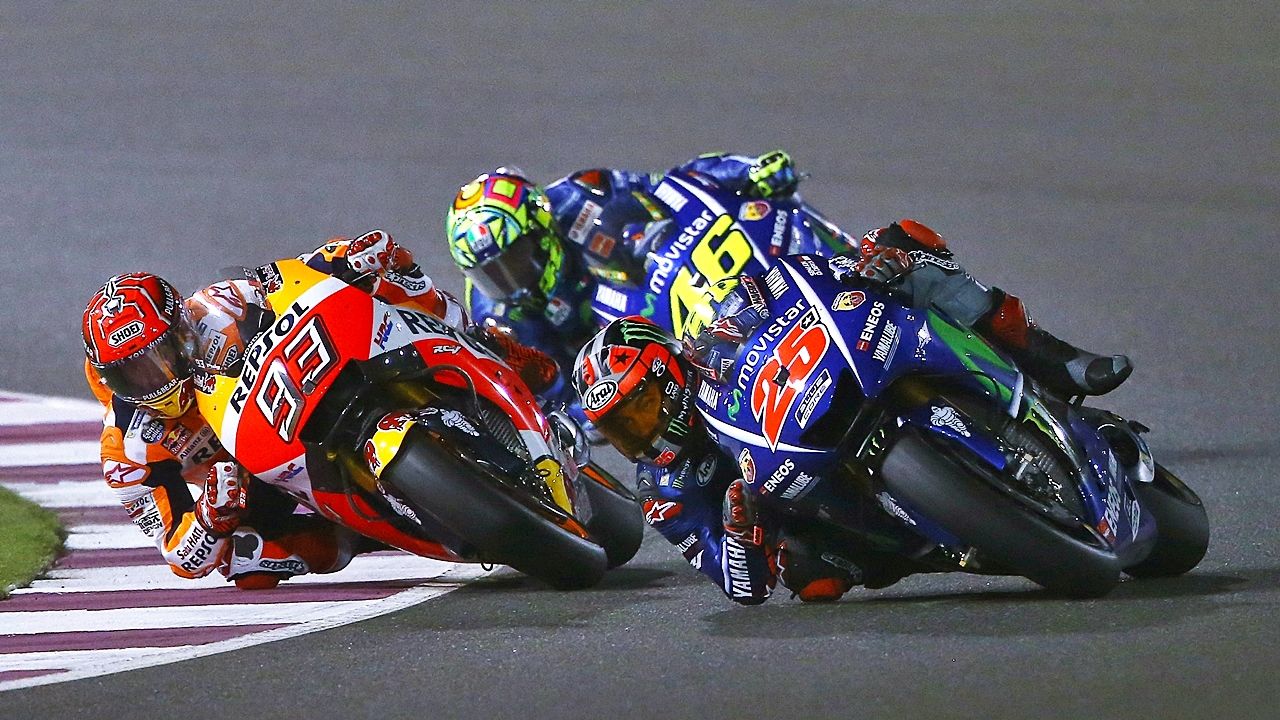 Marc Márquez y Maverick Viñales se citan en Argentina ante la mirada de Valentino Rossi