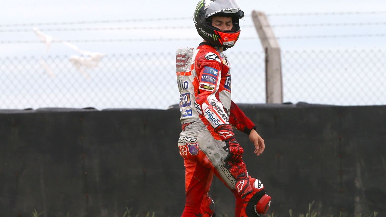 Jorge Lorenzo: “Tenemos que contener la rabia, empezamos a ver la luz para ir más rápido”