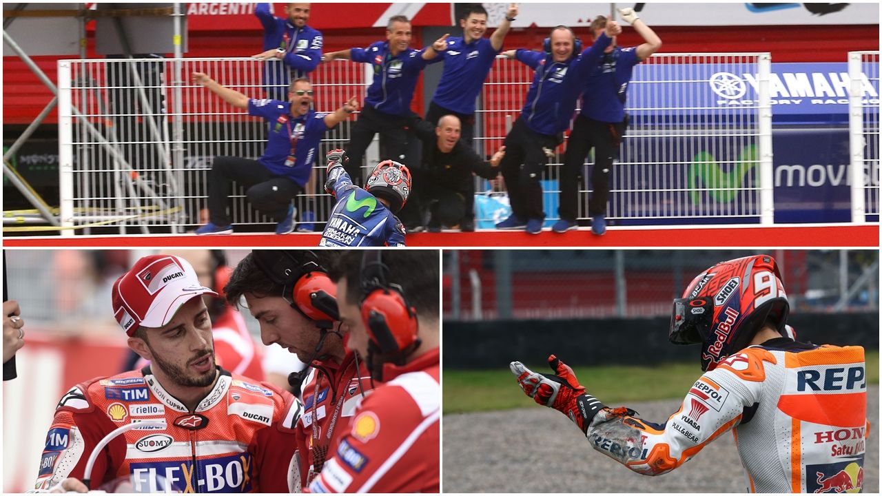 El paraíso de Yamaha, el purgatorio de Ducati y el infierno de Honda en MotoGP 2017