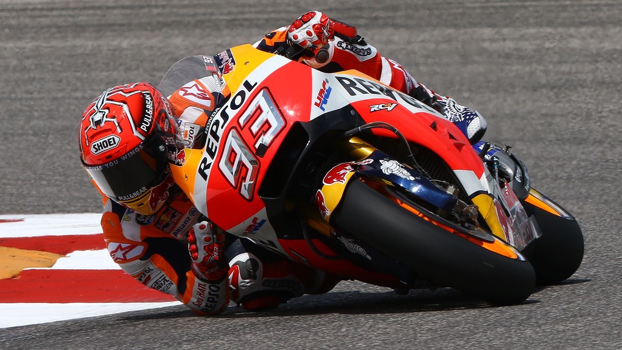 Marc Márquez reta a Maverick Viñales en Austin al hacerse con una nueva pole