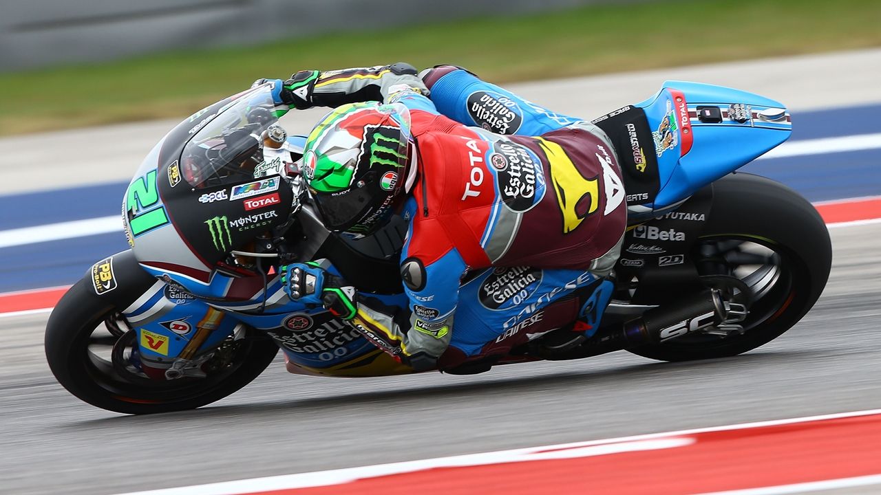 Franco Morbidelli hace la pole en Moto2 e impide el pleno español en Austin