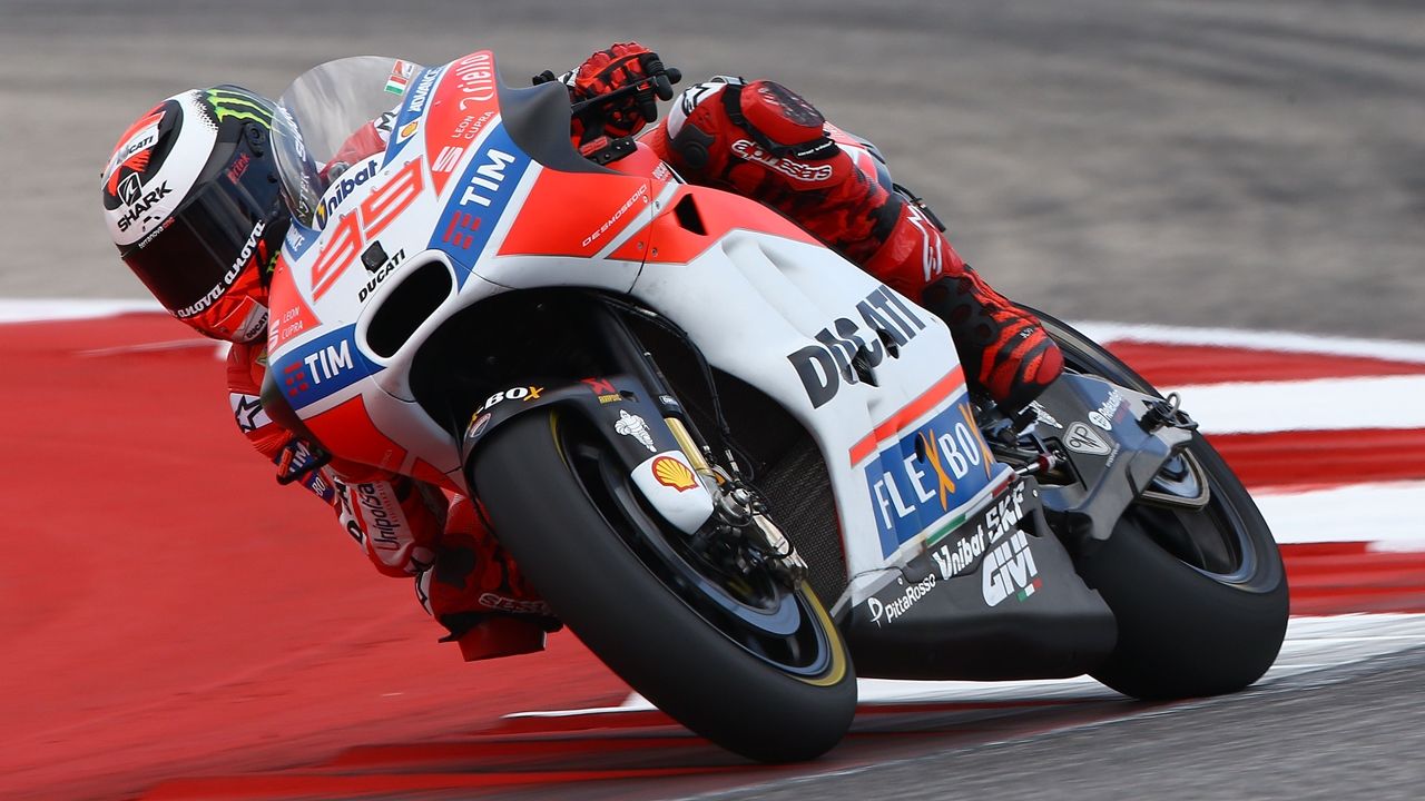 Jorge Lorenzo: "La progresión es muy buena, hemos tenido problemas de degradado"