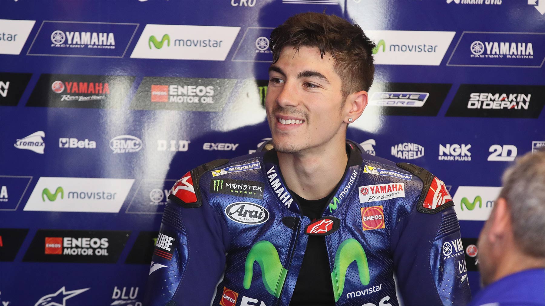 Maverick Viñales: “Me tocó una goma con menos grip de lo normal"
