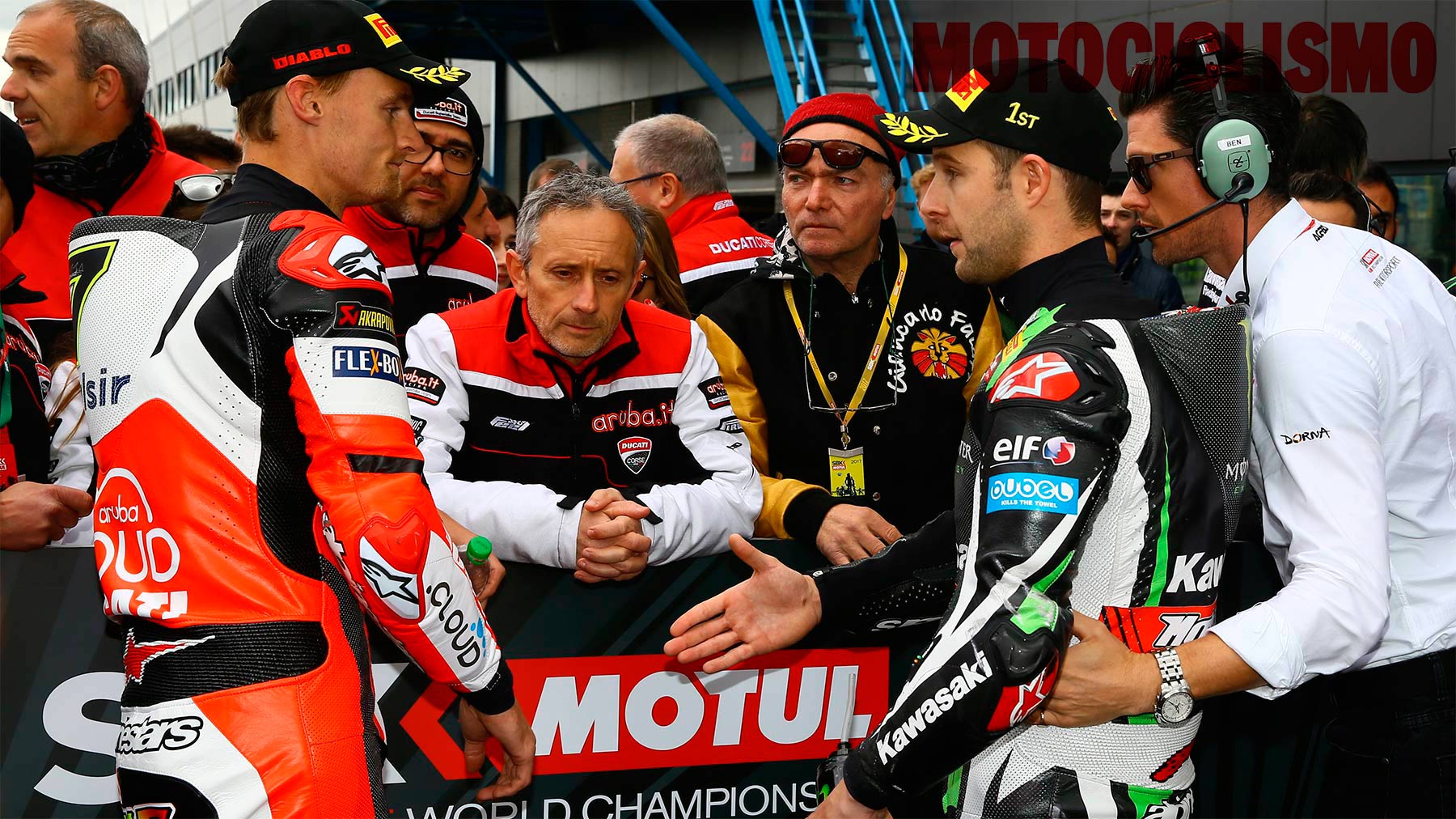 Jonathan Rea pierde la pole por el incidente con Chaz Davies