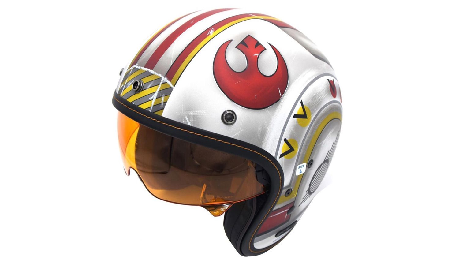 HJC Luke Skywalker X-WING, ¿se podía hacer mejor decoración para un casco?