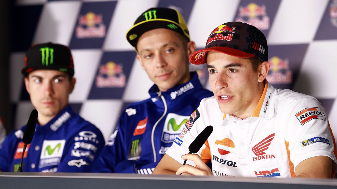 Marc Márquez: “No me encuentro cómodo con la Honda pero voy rápido”