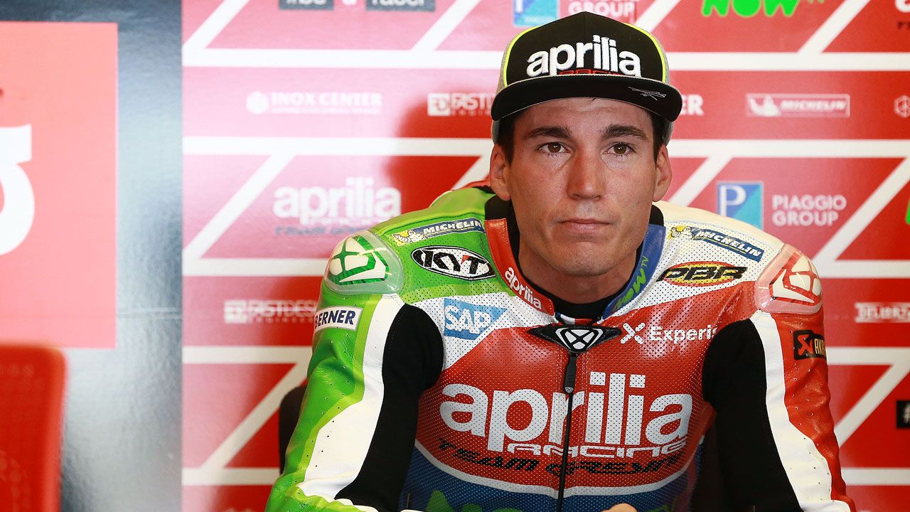 Aleix Espargaró: “Si estamos los mejores pilotos del Mundo, hay que hacer el tiempo solo”