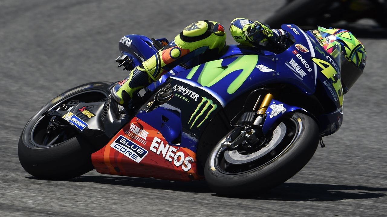 Valentino Rossi: "Parecía que el neumático se estaba rompiendo"