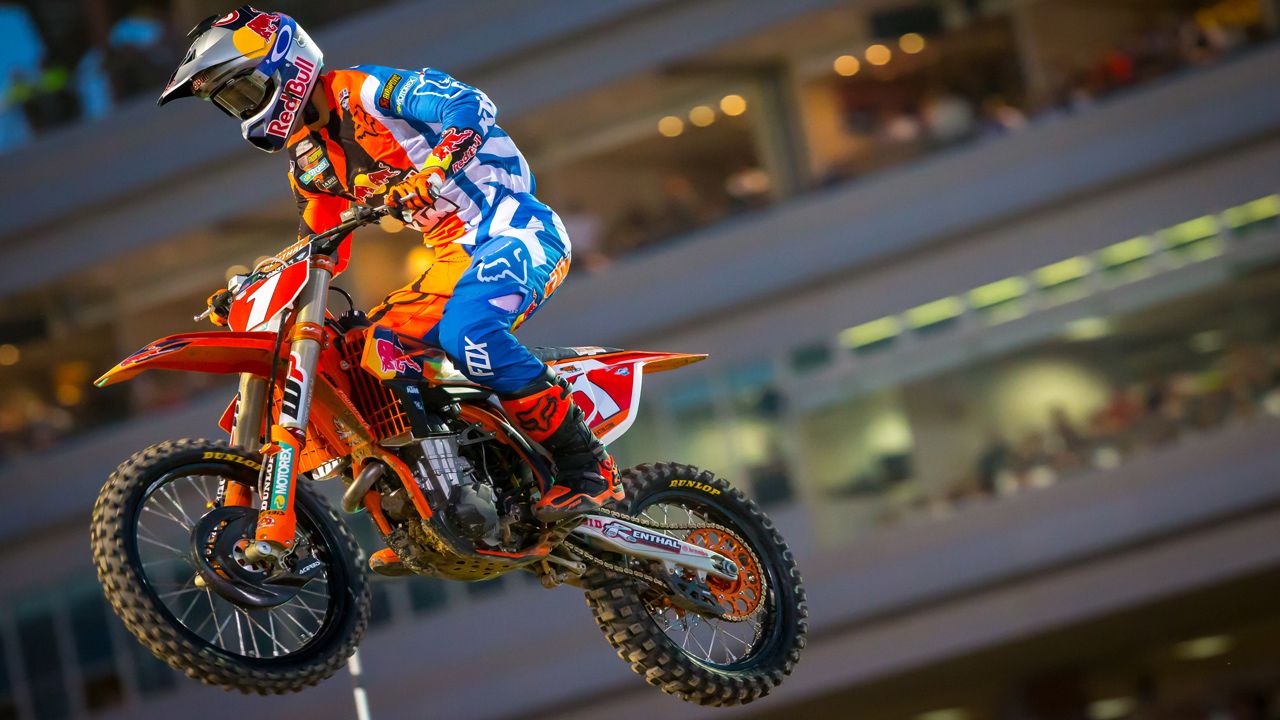 Dungey consigue su cuarto título en SX USA, tras un apasionante final en Las Vegas