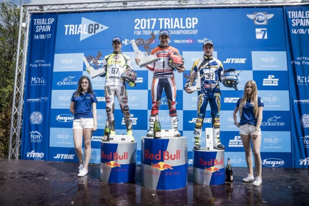 Toni Bou triunfa en la primera carrera del Mundial de Trial