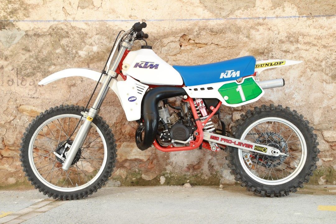 KTM MX 250 1984, el retorno al éxito en el Mundial MX