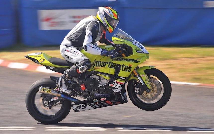 Raul Torras en la North West 200: “La goma trasera se desintegró a 300 km/h”