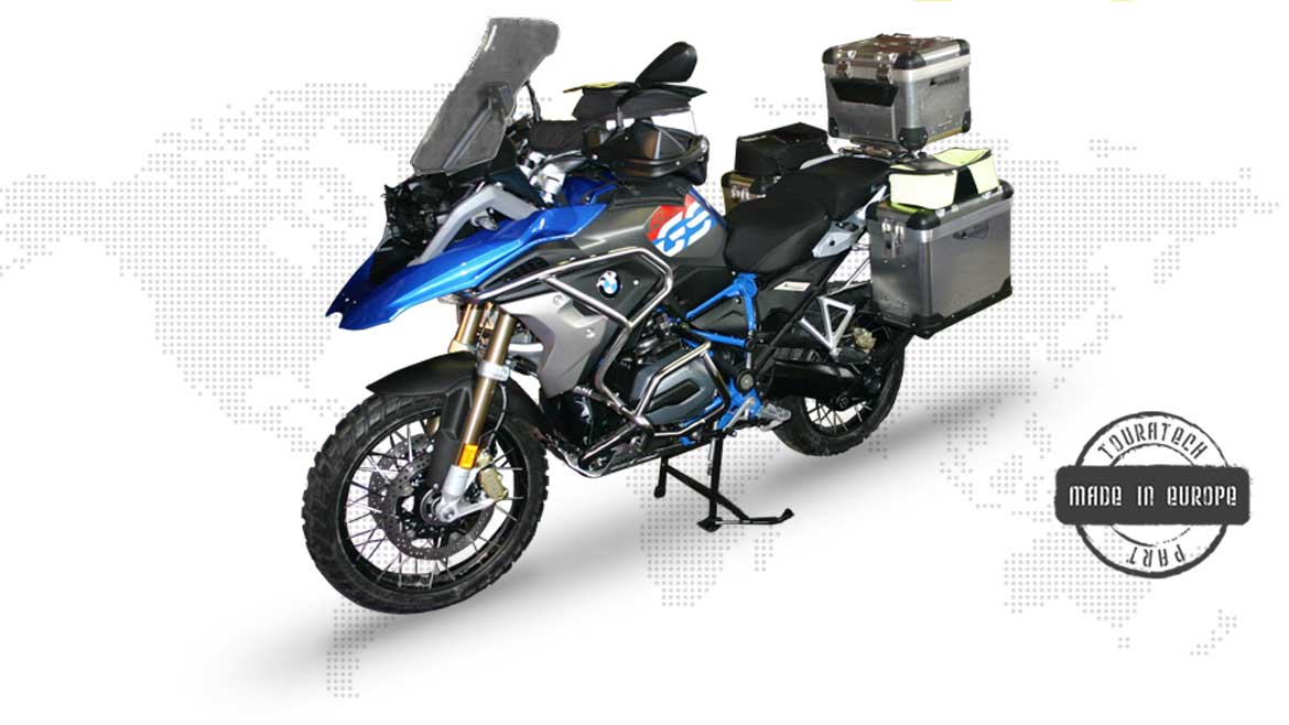 Touratech presenta sus accesorios para la BMW R 1200 GS 2017