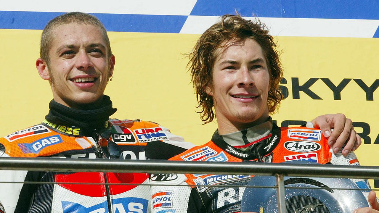 Valentino Rossi nunca olvidará la primera vez que vio a Nicky Hayden