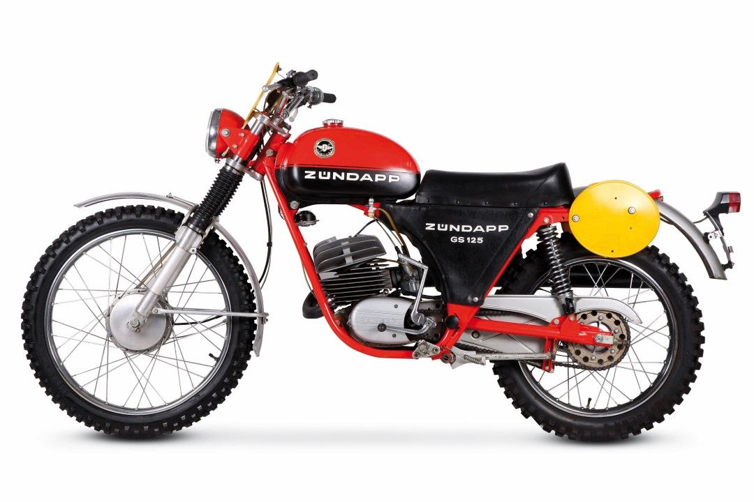 La clásica Zündapp GS 125,1973