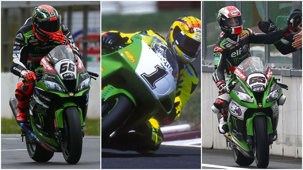 Las 100 victorias de Kawasaki en Superbike: ¿quiénes, con qué, cuándo y dónde?