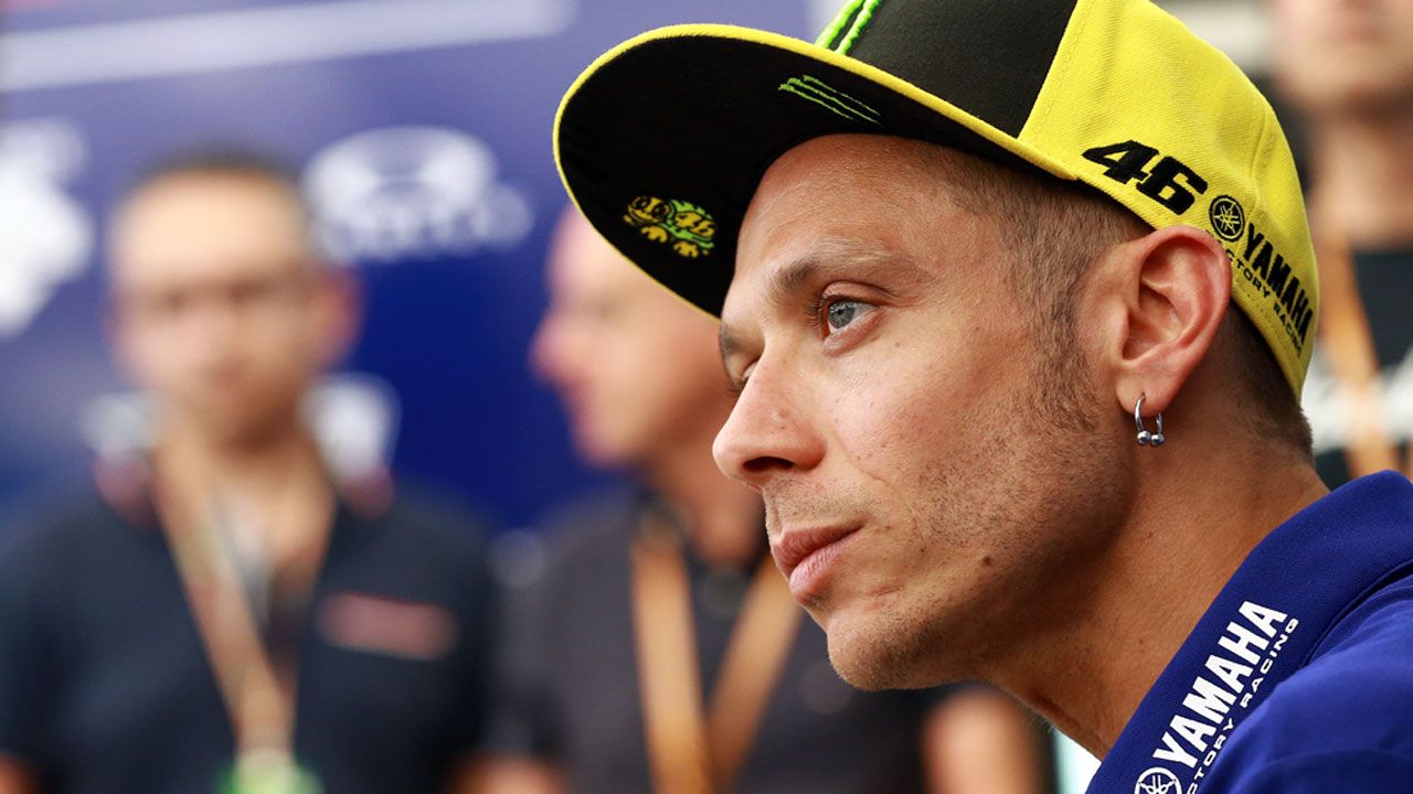 Valentino Rossi: “Siento dolor, no estaré al cien por cien en Mugello”