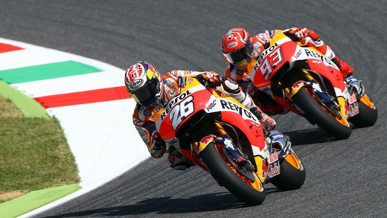 Marc Márquez: “De momento, el favorito es Pedrosa”