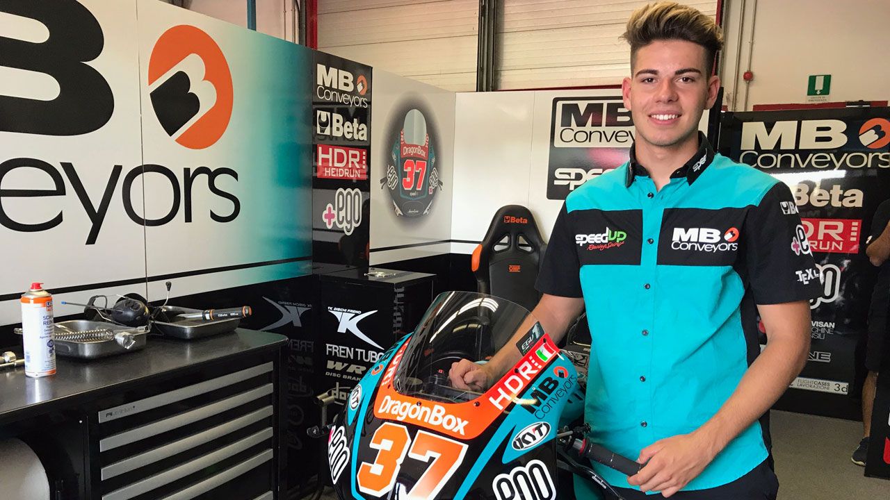 Augusto Fernández, el niño que entrenaba como Jorge Lorenzo