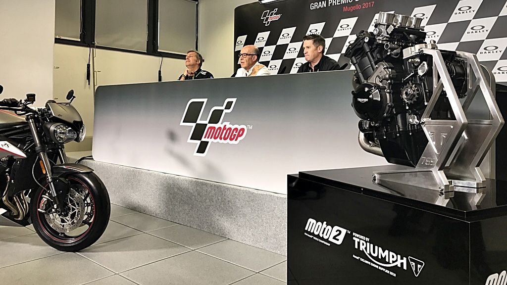 Triumph ya es oficialmente la sustituta de Honda a partir de 2019 en Moto2