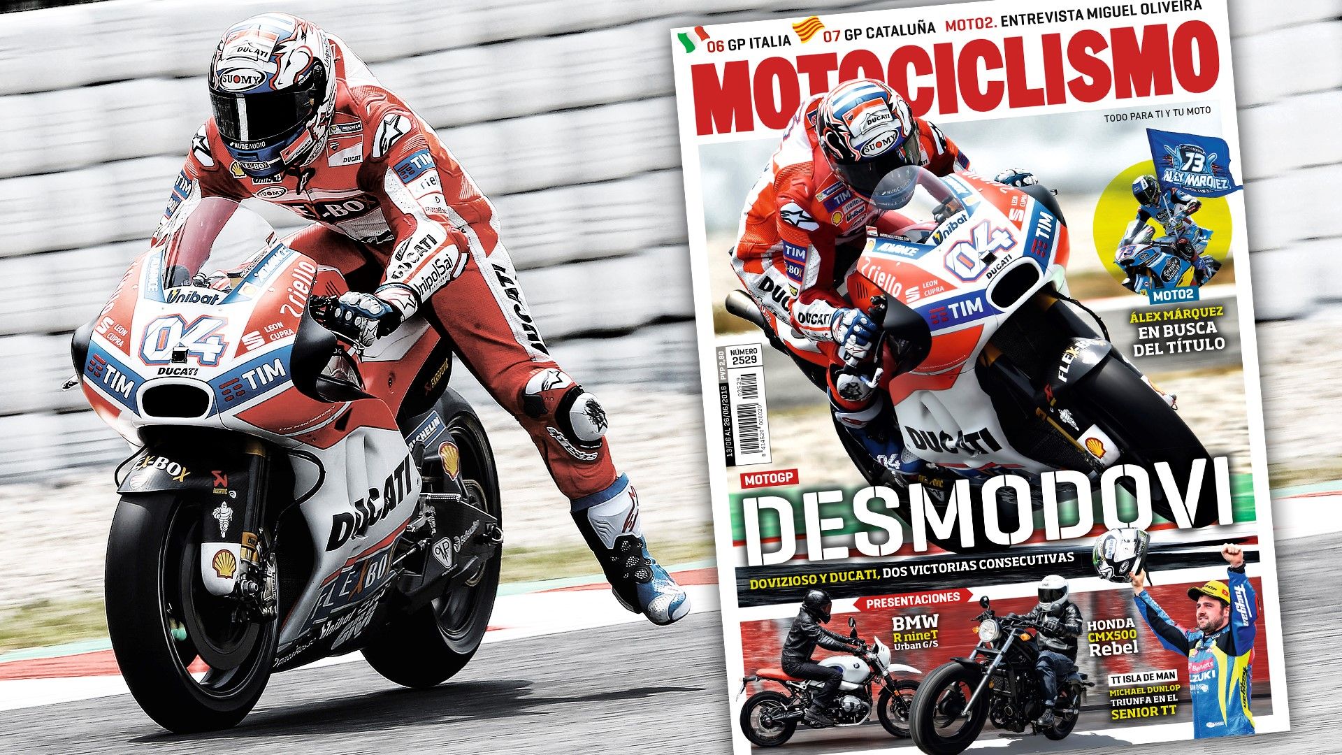 DesmoDovi, protagonista en Motociclismo