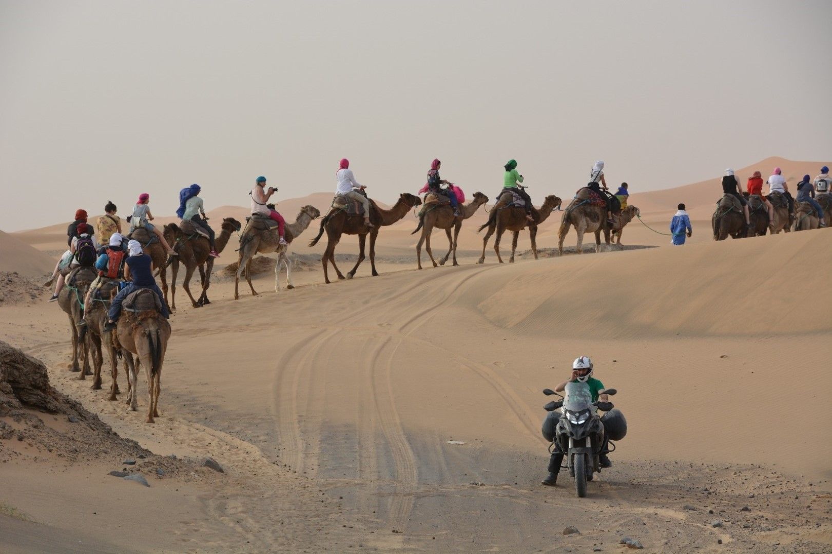 Benelli on Tour, a Marruecos con la Benelli TRK 502