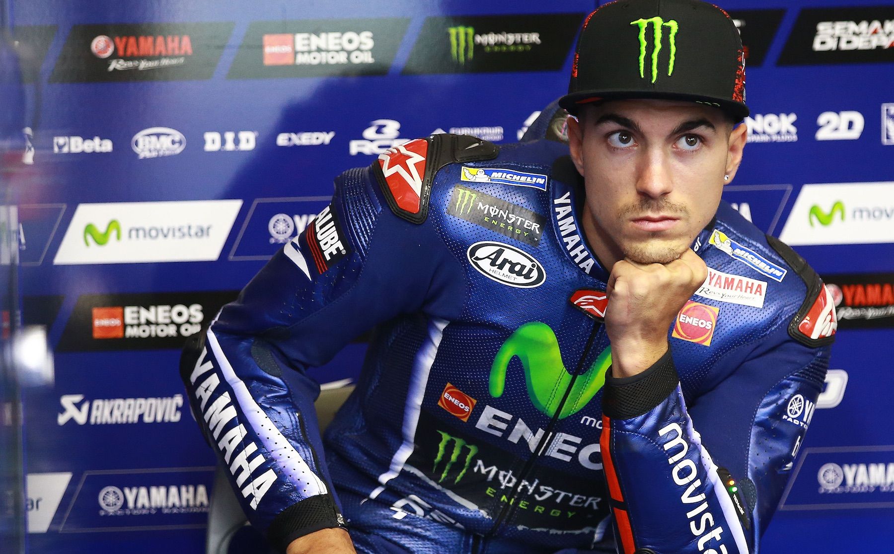 Maverick Viñales: “¿En seco? A confiar que me toque la lotería”