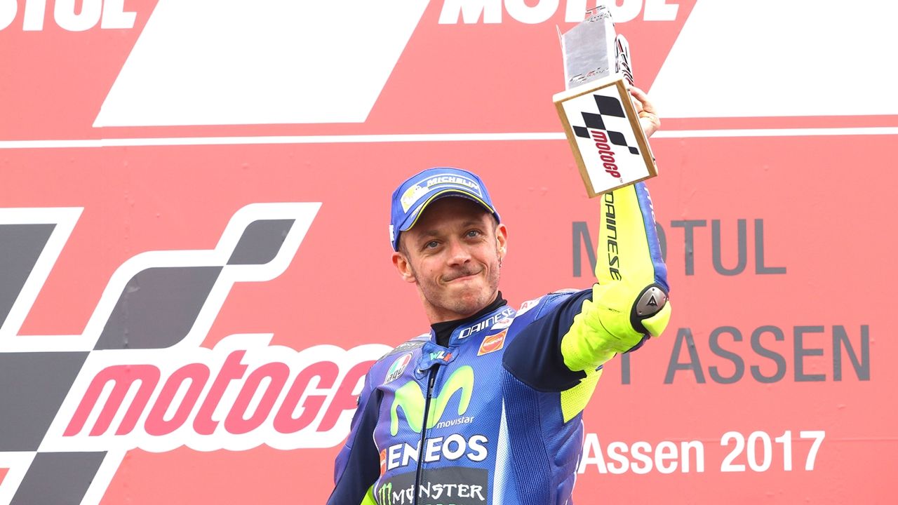 Valentino Rossi: “La razón por la que corro es por lo que experimento tras una victoria”