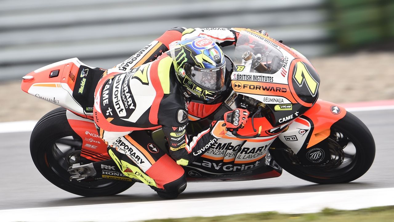 Lorenzo Baldassarri será operado del tobillo tras su accidente y se pierde Sachsenring