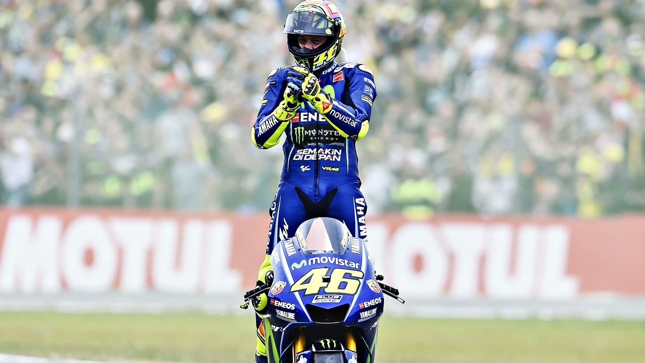 La religión Valentino Rossi y la misa perfecta