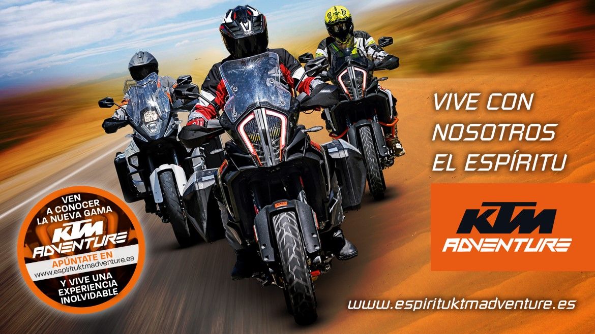 Prueba con nosotros la gama KTM 1290 Super Adventure en el Rodi Book