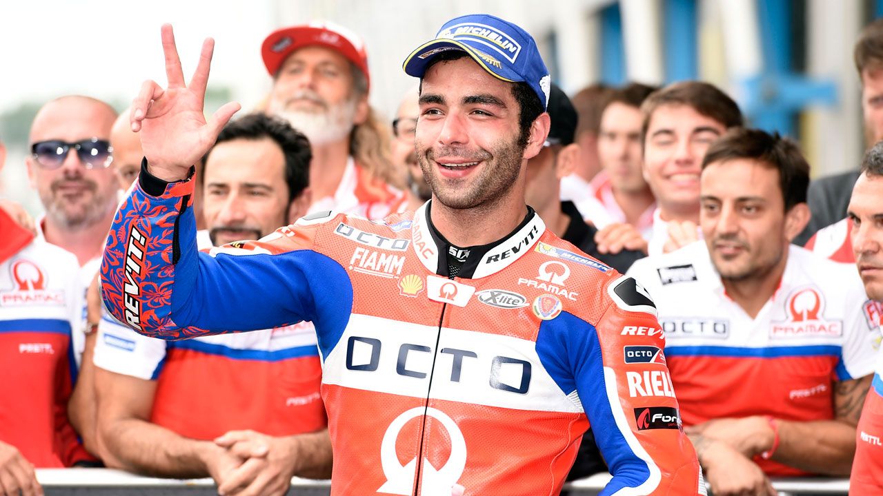 Danilo Petrucci renueva con Octo Pramac Racing para 2018