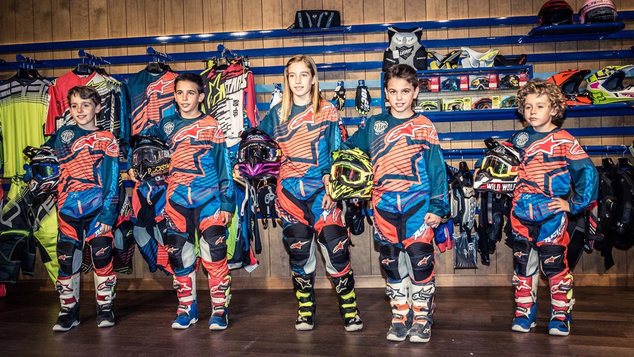 El Team Moremoto Racing listo para competir en el MX Master Kids