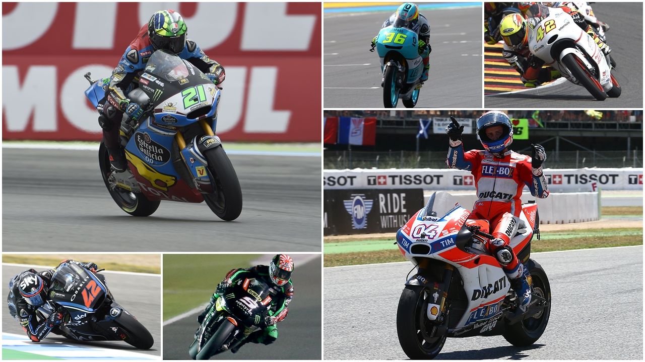 Las 12 sorpresas de la primera mitad de MotoGP 2017