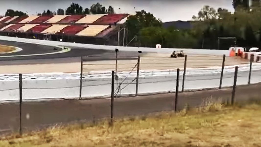 Recogen firmas para ampliar la escapatoria de la curva 1 de Montmeló
