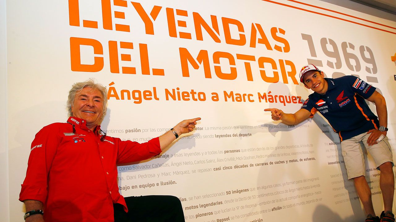 Marc Márquez: “Siempre he tenido claro lo que representaba Ángel Nieto”