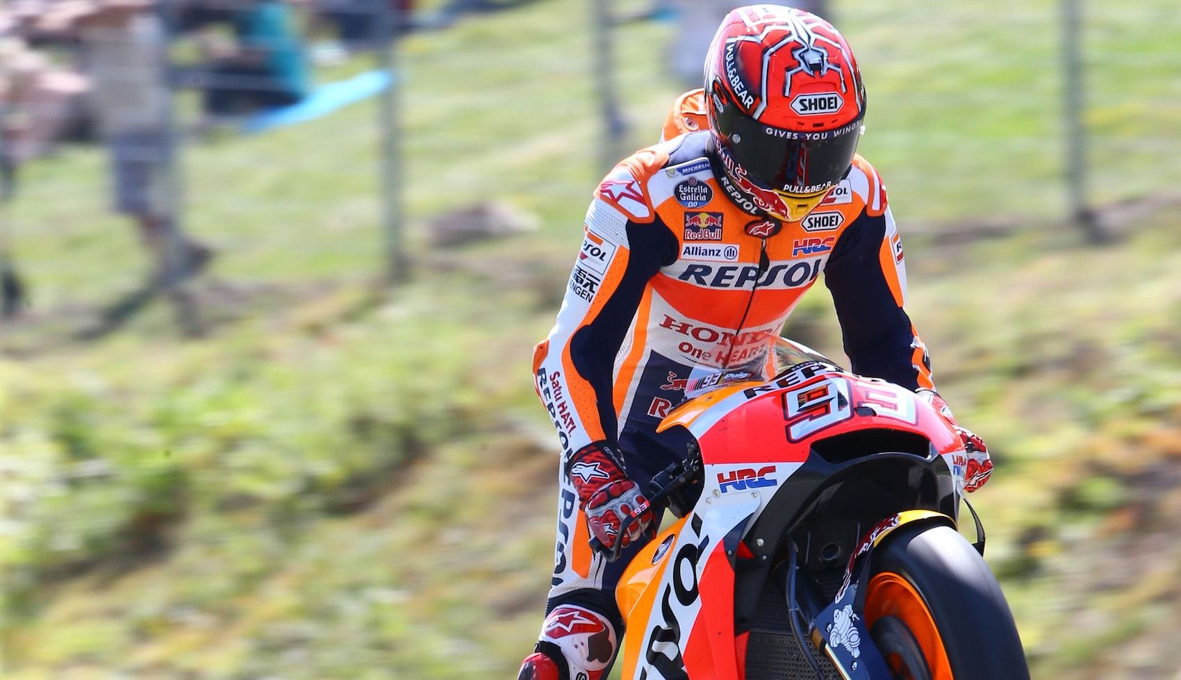 Marc Márquez sentencia los libres con todos los favoritos en la Q2