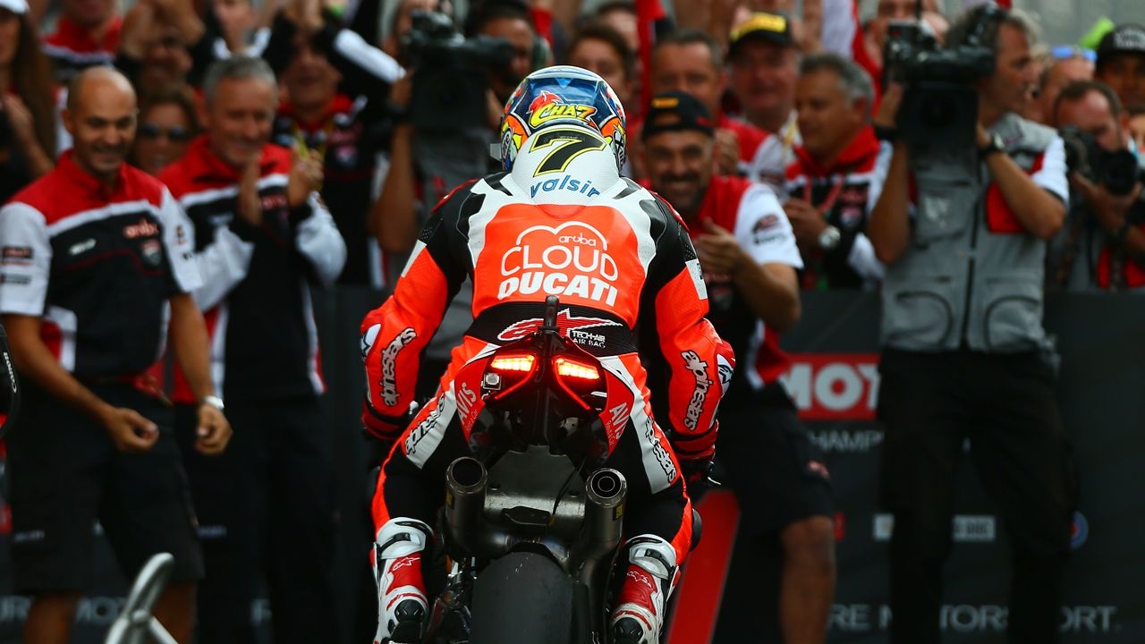 Chaz Davies y el día que Ducati ni podía soñar