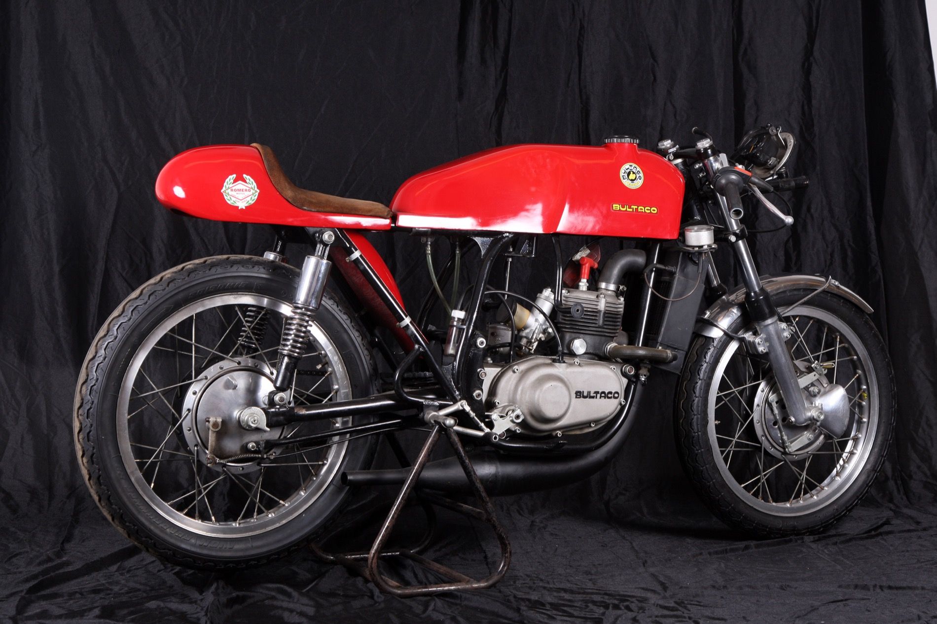 Bultaco TSS 125, con ella consiguió España su primera victoria en un GP