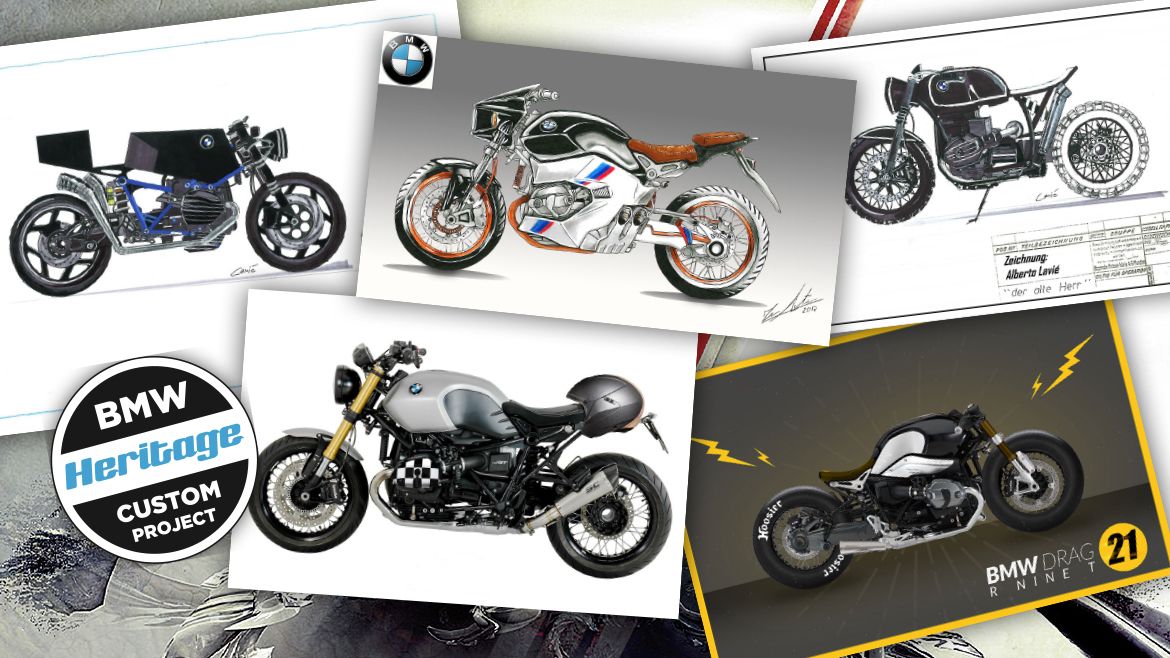 BMW Heritage Custom Project: ¡Arrancan las votaciones de los bocetos!
