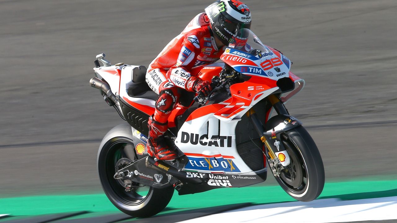 Jorge Lorenzo 'Progresa adecuadamente' en su primer curso en Ducati